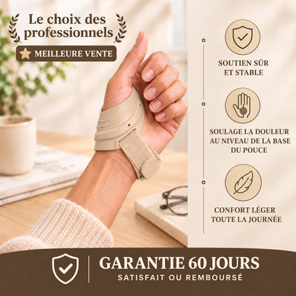 Attelle de pouce réglable