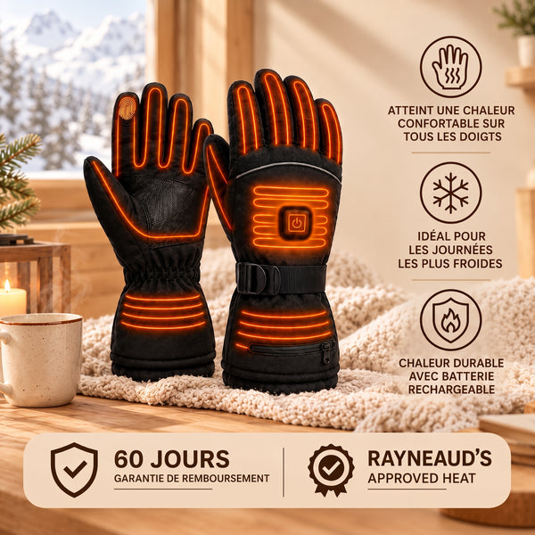 Gants Chauffants Rechargeables
