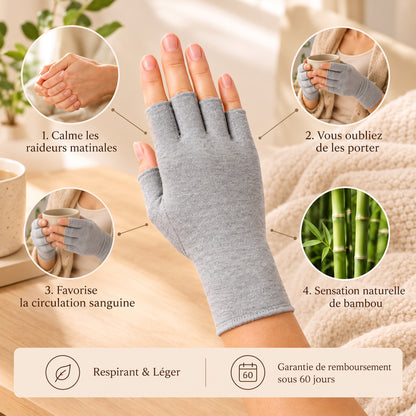 Gants de Compression en Bambou