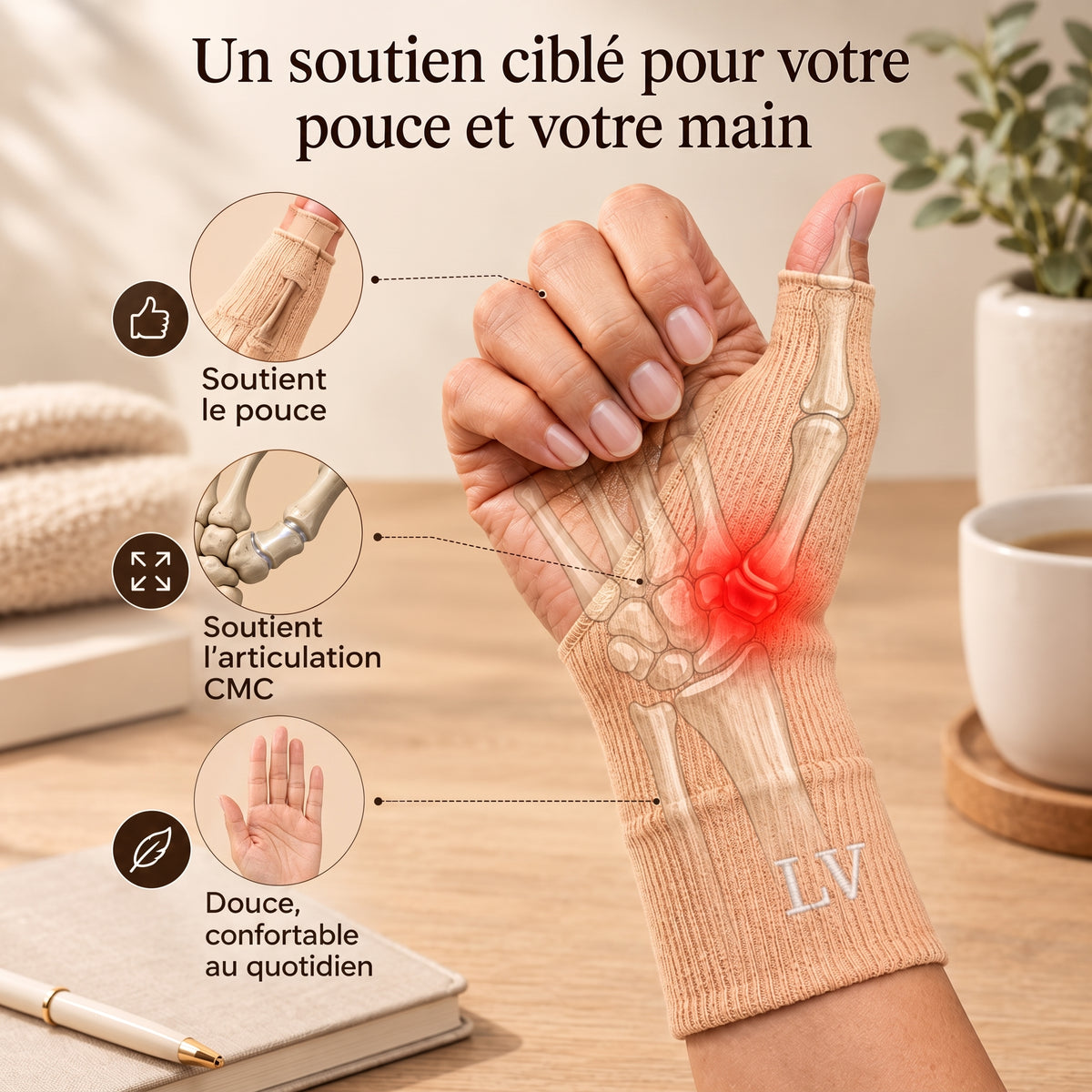 Le stabilisateur de pouce – Tricot & Crochet